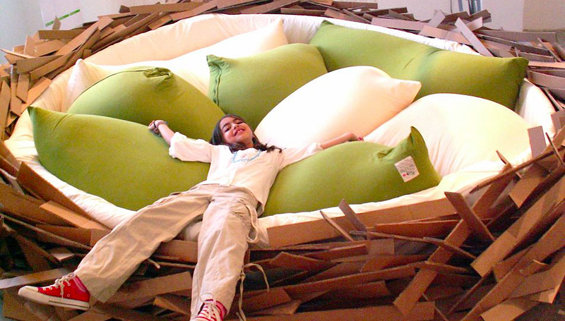 Illustration for article titled Giant Nest Bed Fulfills All My Big Bird Fantasies